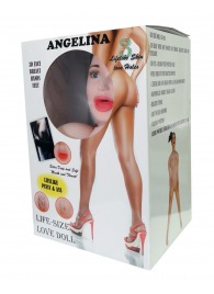 Надувная секс-кукла Angelina 3D - Boys of Toys - в Жуковском купить с доставкой