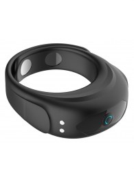 Черное эрекционное виброкольцо на ремешках - Boys of Toys - в Жуковском купить с доставкой