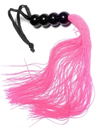 Розовая силиконовая плеть - 35,5 см. - Boys of Toys - купить с доставкой в Жуковском