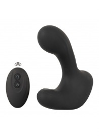 Черная анальная вибропробка с функцией расширения RC Butt Plug with 3 functions - Orion - в Жуковском купить с доставкой