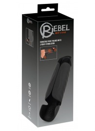 Черный вибромастурбатор с трехточечной стимуляцией Penis Trainer with 3 Point Stimulation - Orion - в Жуковском купить с доставкой