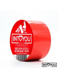 Красный скотч для фиксации Non-Sticky Bondage Tape - 15 м. - Intoyou - купить с доставкой в Жуковском