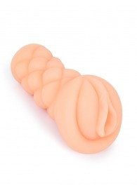 Телесный мастурбатор-вагина с вибропулей и эрекционными кольцами в комплекте - Sexy Girl - в Жуковском купить с доставкой