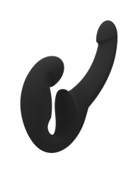 Черный безремневой страпон Share Lite - Fun Factory - купить с доставкой в Жуковском