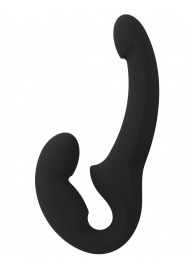 Черный безремневой страпон Share Lite - Fun Factory - купить с доставкой в Жуковском