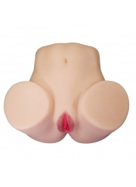 Телесный мастурбатор Julia с 2 любовными каналами - Baile - в Жуковском купить с доставкой