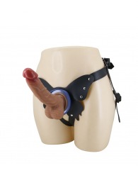 Поясной страпон Wells: трусики в форме бабочки и фаллоимитатор-насадка - Baile - купить с доставкой в Жуковском