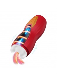 Интерактивный мастурбатор Solara с нагревом, вибрацией и поступательными движениями - Shots Media BV - в Жуковском купить с доставкой