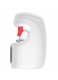 Белый мастурбатор с язычком и возвратно-поступательными движениями - Secwell - в Жуковском купить с доставкой