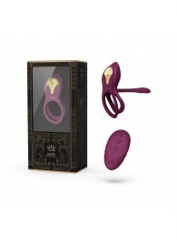 Фиолетовое эрекционное виброкольцо Bayek с пультом ДУ - Zalo - в Жуковском купить с доставкой