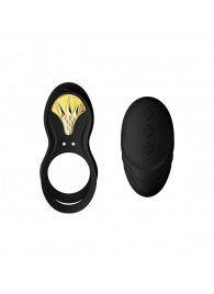 Черное эрекционное виброкольцо Bayek с пультом ДУ - Zalo - в Жуковском купить с доставкой