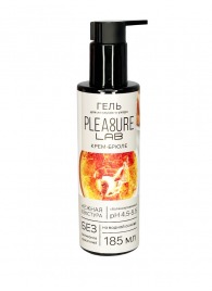 Съедобный лубрикант на водной основе Pleasure Lab с ароматом крем-брюле - 185 мл. - Pleasure Lab - купить с доставкой в Жуковском