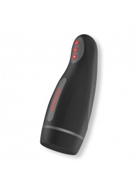 Черный автоматический мастурбатор с управлением через приложение - Oninder - в Жуковском купить с доставкой