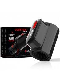 Черный автоматический мастурбатор с режимами поступательных движений и ротации - JAMYJOB - в Жуковском купить с доставкой