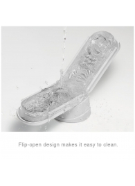 Белый мастурбатор FLIP 0 (ZERO) - Tenga - в Жуковском купить с доставкой