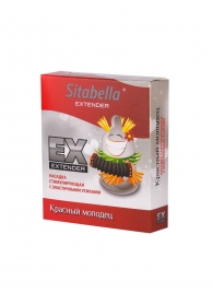 Стимулирующая насадка Sitabella Extender  Красный молодец - Sitabella - купить с доставкой в Жуковском
