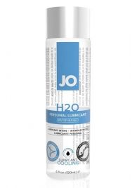 Охлаждающий лубрикант на водной основе JO Personal Lubricant H2O COOLING - 120 мл. - System JO - купить с доставкой в Жуковском