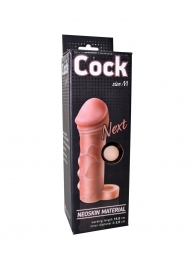 Фаллоудлинитель с кольцом COCK size M - 15 см. - LOVETOY (А-Полимер) - в Жуковском купить с доставкой