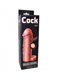 Фаллоудлинитель с кольцом COCK size L - 16,5 см. - LOVETOY (А-Полимер) - в Жуковском купить с доставкой