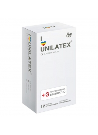 Разноцветные ароматизированные презервативы Unilatex Multifruit  - 12 шт. + 3 шт. в подарок - Unilatex - купить с доставкой в Жуковском
