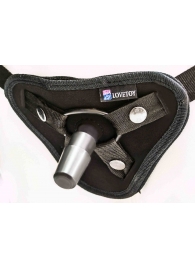 Вибрострапон с двумя насадками UniStrap - 18 и 18 см. - LOVETOY (А-Полимер) - купить с доставкой в Жуковском