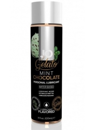Лубрикант с ароматом мятного шоколада JO GELATO MINT CHOCOLATE - 120 мл. - System JO - купить с доставкой в Жуковском