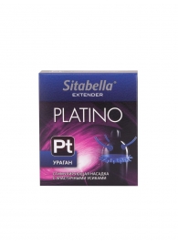 Стимулирующая насадка с усиками и шипиками Platino  Ураган - Sitabella - купить с доставкой в Жуковском