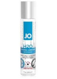 Возбуждающий лубрикант на водной основе JO Personal Lubricant H2O Warming - 30 мл. - System JO - купить с доставкой в Жуковском