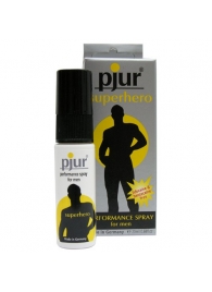 Пролонгирующий мужской спрей pjur SUPERHERO spray - 20 мл. - Pjur - купить с доставкой в Жуковском