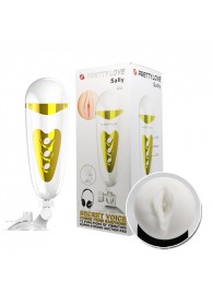 Мега-мастурбатор вагина Sally с вибрацией и голосом - Baile - в Жуковском купить с доставкой