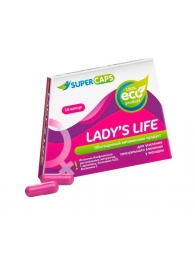Возбуждающие капсулы Ladys Life - 14 капсул (0,35 гр.) - SuperCaps - купить с доставкой в Жуковском