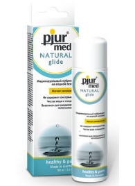 Нейтральный лубрикант на водной основе pjur MED Natural glide - 100 мл. - Pjur - купить с доставкой в Жуковском