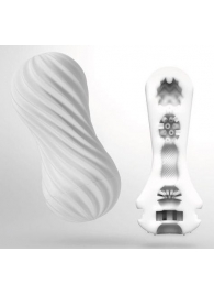 Мастурбатор FLEX Silky White с мягким рельефом - Tenga - в Жуковском купить с доставкой