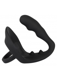 Эрекционное кольцо с подхватом мошонки и анальным отростком для воздействия на простату - Orion - в Жуковском купить с доставкой