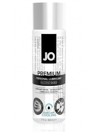 Охлаждающий лубрикант на силиконовой основе JO Personal Premium Lubricant Cooling - 60 мл. - System JO - купить с доставкой в Жуковском