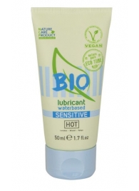 Органический лубрикант для чувствительной кожи Bio Sensitive - 50 мл. - HOT - купить с доставкой в Жуковском