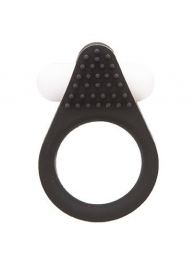 Чёрное эрекционное кольцо LIT-UP SILICONE STIMU RING 1 BLACK - Dream Toys - в Жуковском купить с доставкой