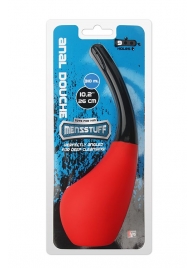 Анальный душ MENZSTUFF 310ML ANAL DOUCHE RED/BLACK - Dream Toys - купить с доставкой в Жуковском