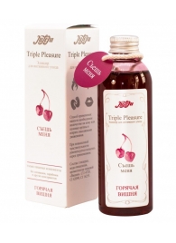 Эликсир Triple Pleasure  Горячая вишня  - 130 гр. - JULEJU - купить с доставкой в Жуковском