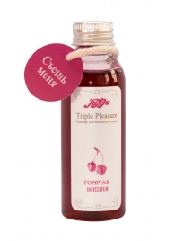 Эликсир Triple Pleasure  Горячая вишня  - 65 гр. - JULEJU - купить с доставкой в Жуковском