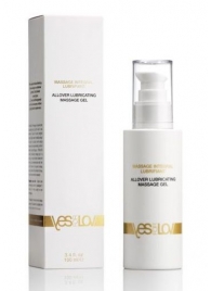 Массажный гель-смазка на силиконовой основе Allover Massage Gel - 100 мл. - YESforLOV - купить с доставкой в Жуковском