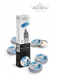 Набор из 5 свечей Petits Joujoux London с ароматом ревеня, амбры и чёрной смородины - MyStim - купить с доставкой в Жуковском
