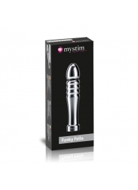 Ребристый фаллоимитатор для электростимуляции Funky Fella Rill Dildo - 13 см. - MyStim - купить с доставкой в Жуковском