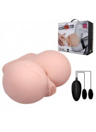Вагина и анус с вибрацией CrazyBull Vagina and Ass - Baile - в Жуковском купить с доставкой
