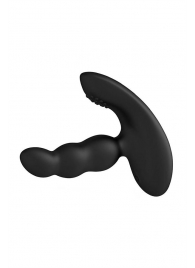 Черный силиконовый стимулятор простаты Levett Nitoc с пультом ДУ - Levett - в Жуковском купить с доставкой