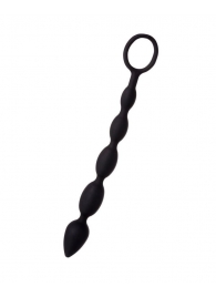 Черная анальная цепочка A-toys - 27,6 см. - A-toys