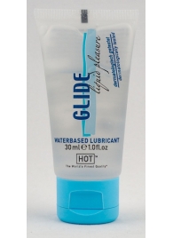 Интимная смазка на водной основе Glide - 30 мл. - HOT - купить с доставкой в Жуковском