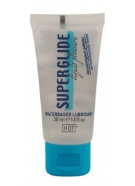 Гель-смазка на водной основе для чувствительной кожи Superglide - 30 мл. - HOT - купить с доставкой в Жуковском