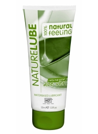 Смазка на водной основе с алоэ вера Nature Lube - 30 мл. - HOT - купить с доставкой в Жуковском