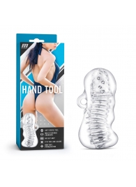 Прозрачный мастурбатор M for Men Hand Tool - Blush Novelties - в Жуковском купить с доставкой